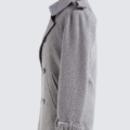 Edward Cullen Men’s Grey Pea Coat | Twilight-Inspired Vampire Cosplay Jacket - Image 5