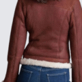 Women’s B3 Bomber Jacket with Fur Lining – Vintage Winter Fashion Statement - Image 2
